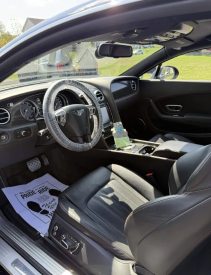 Bentley Continental GT interior detailed and protected